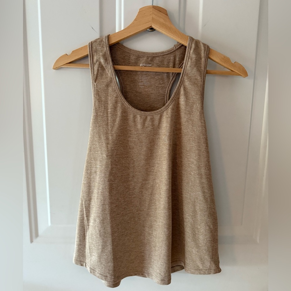 Girlfriend Collective ReSet Relaxed Tank in Desert
